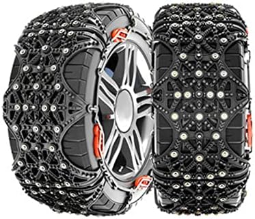 Универсални вериги за сняг на гуми за автомобили, Определени от 2 Вериги за Сняг на гуми, Аварийно-Мини на Тяговите вериги за гуми,