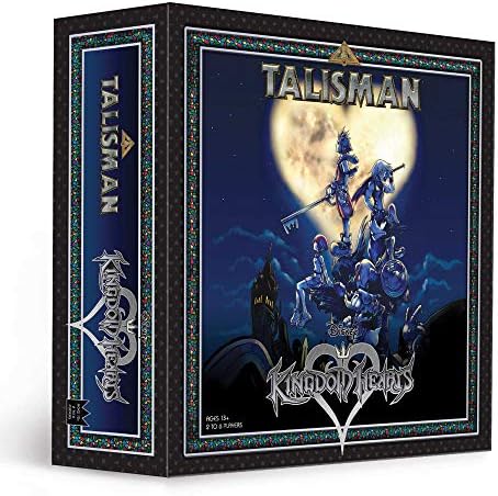 USAOPOLY Настолна соревновательная играта Kingdom Hearts Talisman | се Основава на игра Talisman Magical Quest | Официален Лицензиран