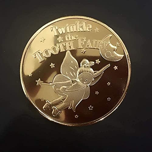 Мультяшная Феята На Зъбките Златна Възпоменателна Монета Детски Подарък За Обмен На Зъбите Медал Феята На Зъбките Копие Монети Събиране