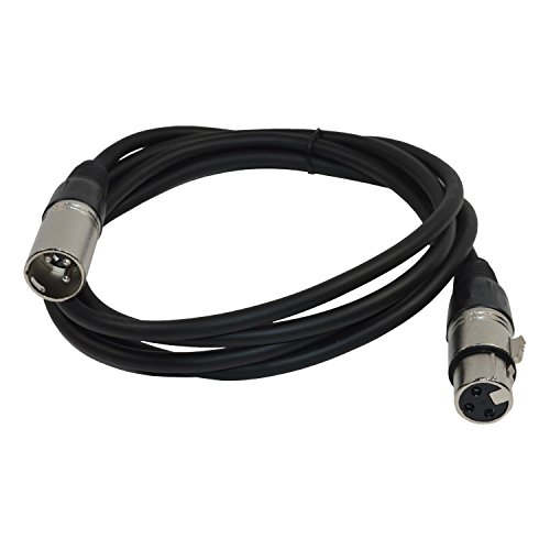 Микрофон кабел HQRP 6 фута XLR-XLR (3-пинов M/F) за микрофони RODE NT1000, NT2-увеселителен парк A