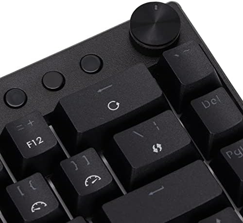 Ръчна детска клавиатура Garsentx с интернет 2.4 Gzh/ BT / USB, C, 68 клавиши Ергономична Компактна Безжична клавиатура за PC със задно осветяване бърз клавиш RGB за игра офис (чере?