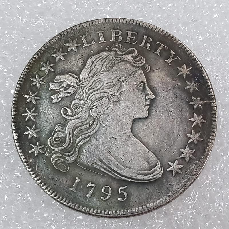 4 Вида Стаи години 1795, 1796, 1797, 1798 Бюст с Диаметър 40 мм Възпоменателна Монета Сребърен долар на САЩ