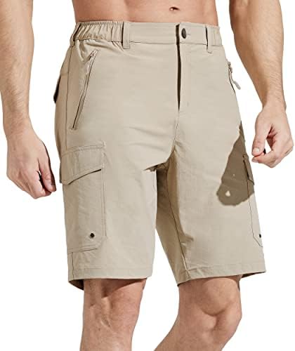 MASKERT Мъжки Туристически Панталони-карго с 6 Джоба, бързо съхнещи къси Панталони За Голф, За Пътуване, Риболов, Стрейчевые, Леки,