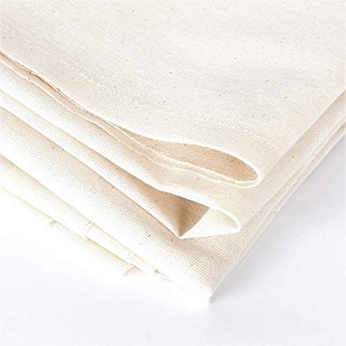 Муслиновая плат от естествен памук - 63 инча и 3 инча дължина (средно тегло) - 2 опаковки