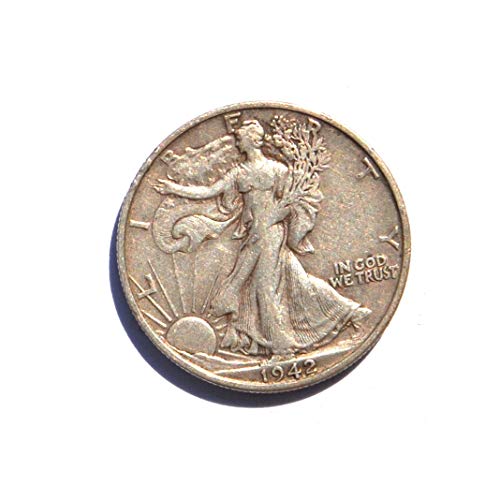 Монетен двор на Съединените Щати на Америка на 1942 година Walking Liberty (сребро проба 900) №1 в монетния двор на Сан Франциско.