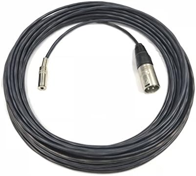 10-Крак аудио кабел XLR Male-3.5мм Female Pro с потребителски кабелна връзка