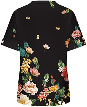 Дамски Ризи ZLOVHE, по-Големи Размери, Дамски Пролетно-Лятна Мода Плажната Ежедневни Тениска С Принтом, Свободна Тениска С Къс Ръкав,
