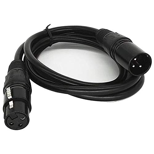 Кабели Lysee HDMI - Кабел XLR от мъжа към Жената, Екраниран кабел M/ F OFC o за микрофонного миксер 3 m - (Цвят: черен)