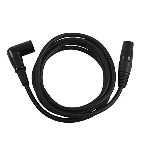 Кабели Lysee HDMI - кабел Микрофон -под прав ъгъл между мъжете и жените, за миксиране, усилватели, ефекти, eq, ограничителя, кросоувър,