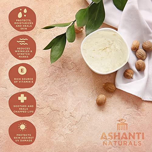 Ashanti Naturals Ароматизирано Разбитото масло от шеа | Африканско Масло за тяло за мъже с кокосово и бадемово масло (Blackjack Souffle, 8 унция)