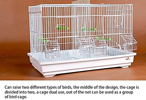Стоки за домашни любимци Tyoo Bird Cage е Подходящ за малки птици се Използва като гнездо с преграда е Подходящ за повечето събрани