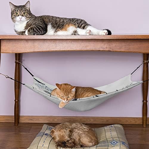 Хамак за домашни любимци Dragonfly Sleeping Cat Bed с Регулируеми Каишки и Метални Куки 16,9 x 13