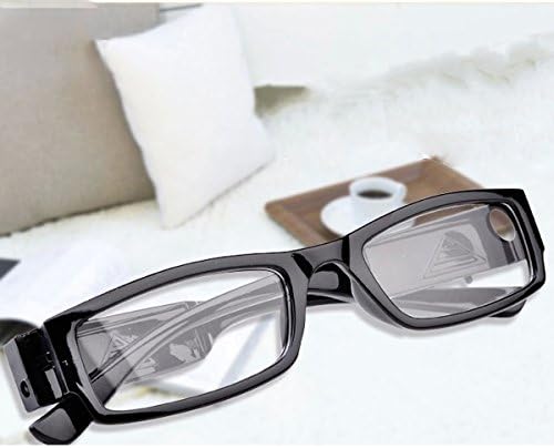 Унисекс + 2,5 Компактни очила за четене с led осветление, повишаване на очила с защита от uv при пресбиопия