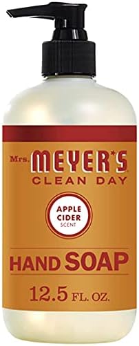 Сапун за ръце Mrs. Meyers Clean Day, 12,5 течни унции (Ябълков, опаковка - 6 броя)