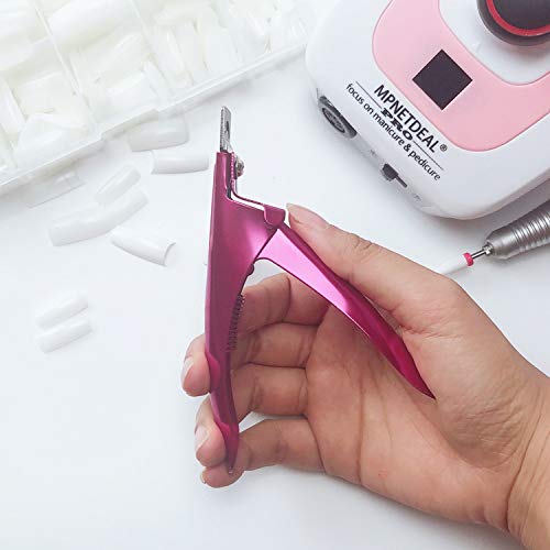 MPNETDEAL Машина за Подстригване на Връхчетата на ноктите за Акрилни нокти Artificail Режийни Ноктите Нож за Режийни Нокти От Неръждаема
