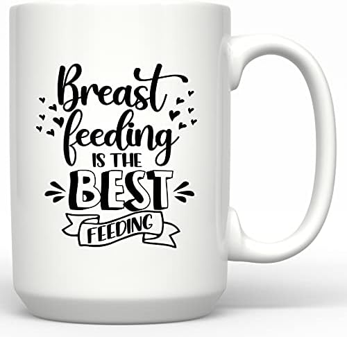 DST Apparel Co кърменето е най-Добрата Чаша за Хранене на Кърмещи майки кърмят Кафеена Чаша за сцеживания мляко като Подарък на