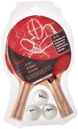Набор от аксесоари за тенис на маса Viper (на Ракета/Паддлы и Топки)