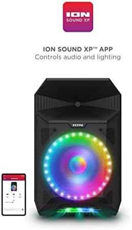 Ion ION Audio Total PA Live - мощна акустична система, Bluetooth с високо качество на широка звук и осветление