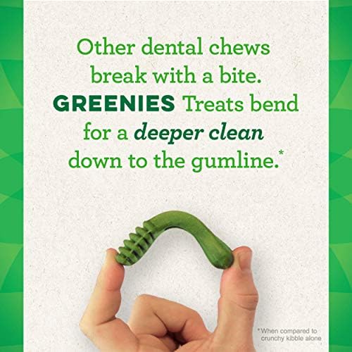 Екстри за зъби Greenies Original Petite Natural За кучета, 3 грама. Опаковка (5 деликатеси)