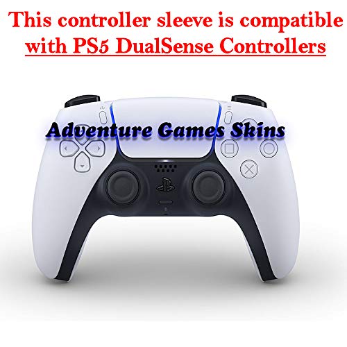 Лилаво - Силиконов калъф за защита на кожата контролер От подхлъзване - Съвместим с контролера PS5 DualSense