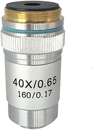 Аксесоари за микроскоп 4X, 10X 20X 40X 100X 60X Ахроматический на обектива 195 мм Лабораторни Консумативи (Цвят: 40X)