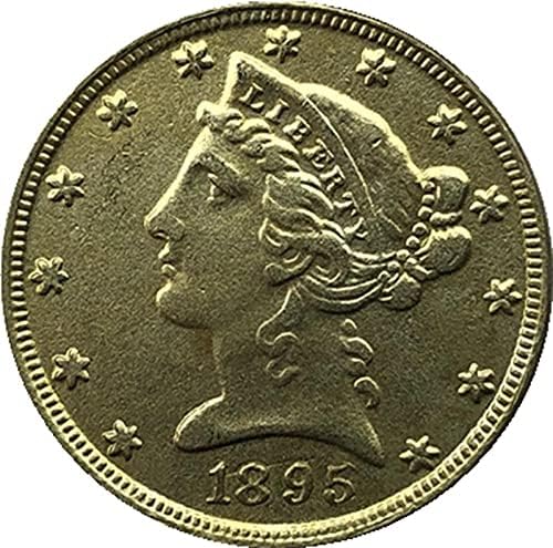 1895 Американски Монети Liberty Орел, Златна Криптовалюта, Любима Монета, Реплика, Възпоменателна Монета, Са Подбрани Монета, Щастлива