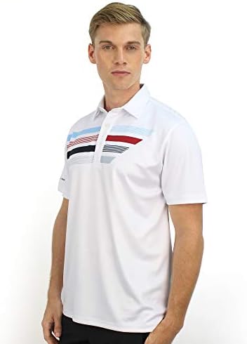 Мъжки Тенис Риза с къси ръкави SAVALINO с Къс ръкав с Сублимационным принтом, Размер S-5XL