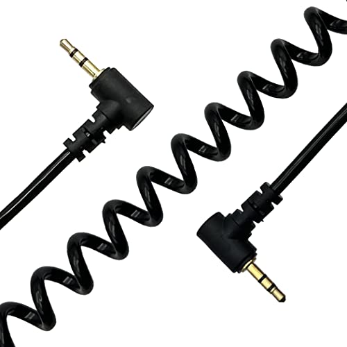 Аудио кабел Seadream Навити 2,5 mm 2 опаковки Навити на 2,5 mm 2,5 mm Двустранен стерео слушалки жак Жак за слушалки с позлатените