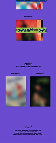 ASTRO JINJIN & ROCKY Възстановяване на Съдържанието на 1-ти мини-албум + Лепене + Трекинг Kpop Запечатана (STAYCATION)