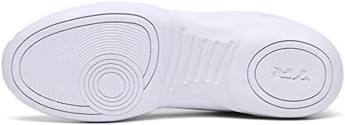 PPXID Младежки Дамски Бели Обувки за Танци в стил Чирлидинга, обувки за Тенис за спортни тренировки, Лека Обувки за подбадривания