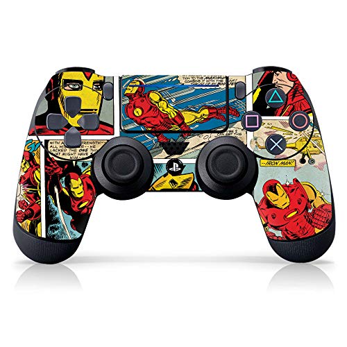 Контролер Gear Marvel Comics - Железния човек - Комикс № 1 - Корица на контролера PS4 (контролер продава се отделно) - PlayStation