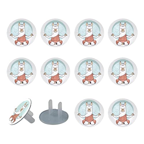 Капачки за контакти LAIYUHUA За защита от деца, 12 Опаковки, Стабилна Защита, за електрически свещи | Пластмасови капачки за контакти