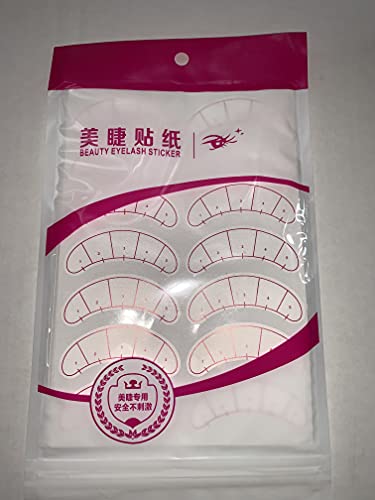 Етикети за нанасяне на рисунка върху миглите 70 двойки 1 опаковка, дюзи за позициониране под очите, лигавицата за индивидуално удължаване