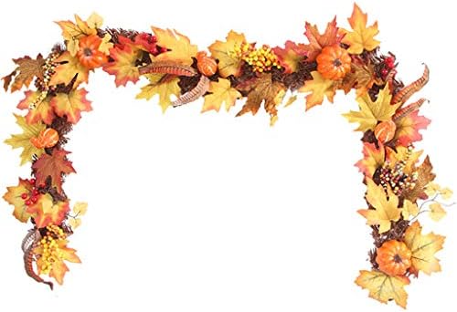 Тиквени Листа За Деня На Благодарността 1.7 M Декор Осветени Есенна Led Венец Есенен Клен Led Лампа Кратък Низ От Коледни Светлини Тел