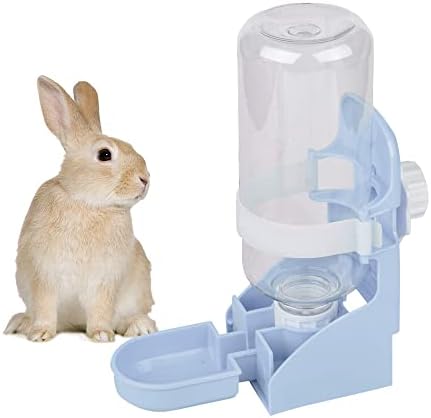 Бутилка за вода Y-ANNJYA Rabbit, Автоматична Бутилка за вода на 18 унции за Дребни Животни, Подвижни Висящи Чешма за вода, Окачен