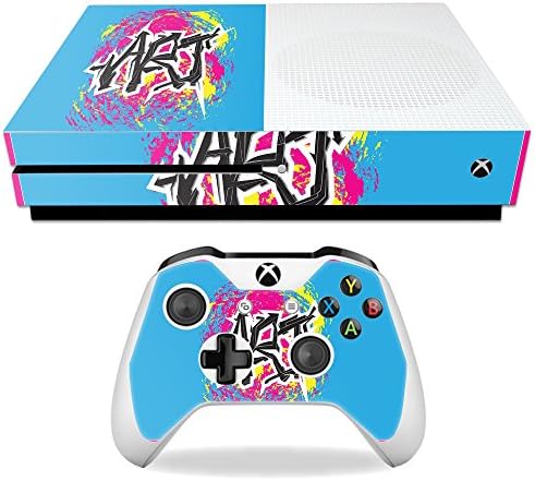 Корица MightySkins, съвместима с Microsoft Xbox One S - Art и Графити | Защитно, Здрава и уникална Vinyl стикер | Лесно се нанася, се отстранява и обръща стил | Произведено в САЩ