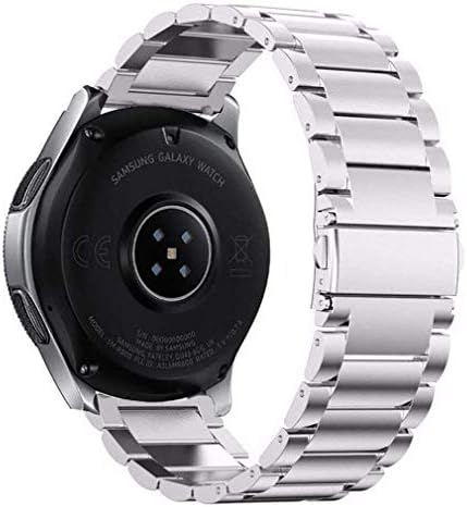 Съвместими с Olytop Galaxy Watch 3 каишка 45 mm/Ticwatch Pro, 22 мм Быстросъемные Метални Въжета от Неръждаема Стомана, Взаимозаменяеми