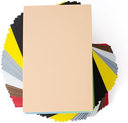 Crafare 92 Опаковка от 2 мм Листове пяна Eva 20 Цветен Поролоновая хартия за Бродерия 5,5x8,5 инча Eva Project Веригата За Scrapbooking