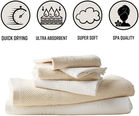 Anact - Кърпа за пране от коноп - Быстросохнущее кърпа от сместа органичен памук Спа качество за пране - 55% коноп, 45% памук Текстурирани