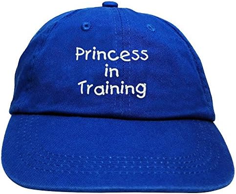 Магазин за Модни дрехи Princess in Training Бродирани Памучен бейзболна шапка на Младежки размер