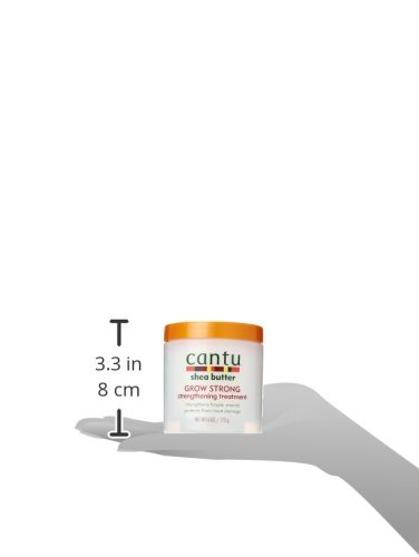 Масло от шеа Cantu Grow Strong Treatment, 6,0 унция (опаковка от 2 броя)