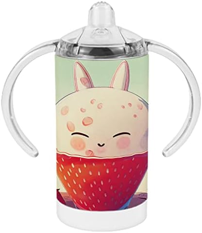 Цветна чаша за Пиене - Ягода Baby Sippy Cup - Графична чаша За Пиене