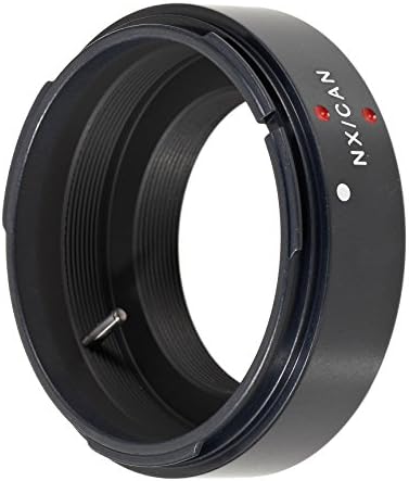Адаптер NOVOFLEX, който е съвместим с конструкцията на корпуса на фотоапарата Leica M за обективи Canon FD (LEM / CAN)