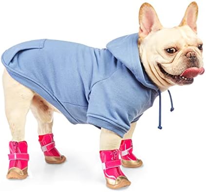 Обувки за малки кучета, Обувки за горещ асфалт, Зимни Обувки за кученце със Светоотражающей лента, устойчива на плъзгане подметка