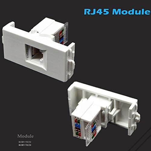 Модули LC + RJ-45 + RJ11 Мултимедийна Информационна Стенни панела с покритие за Кабелна Система, Оптичен Телефон Cat6 Ethernet Keystone