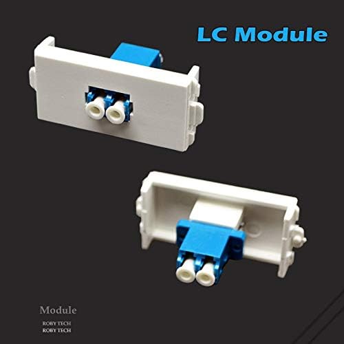 LC Дуплекс + RJ-45 + SC Симплексные Оптични Модули Keystone Мултимедийна Стенни Панела на Кутията Монтиране на стена Предна Панел,