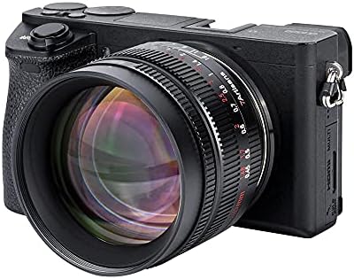 Обектив 7 Artisans 50 мм F0.95 за фотоапарат Fuji X Mount APS-C с Голяма Бленда, Ръчно Фокусиране, Портрет обектив с Фиксиран Фокус