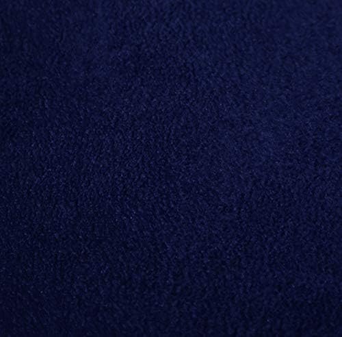 Тъмно-тъмно син плат за тапицерия на тавана Microsuede Deluxe с поролоновой подплата за салони на автомобили, подплата от микро