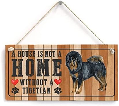 Любители на кучета-Цитат Знак Йоркширски Териер Къща Не е Къща Без Куче Забавен Дървен Знак на Кучето плака за Кучета, Селска Къща