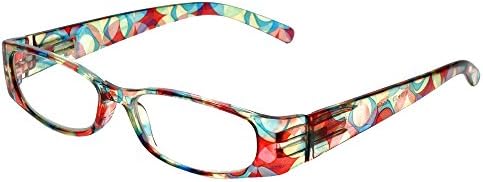 Calabria 759 Цветни дамски очила |слънчеви Очила за жени |Правоъгълни очила за четене | пакет мек калъф за тон